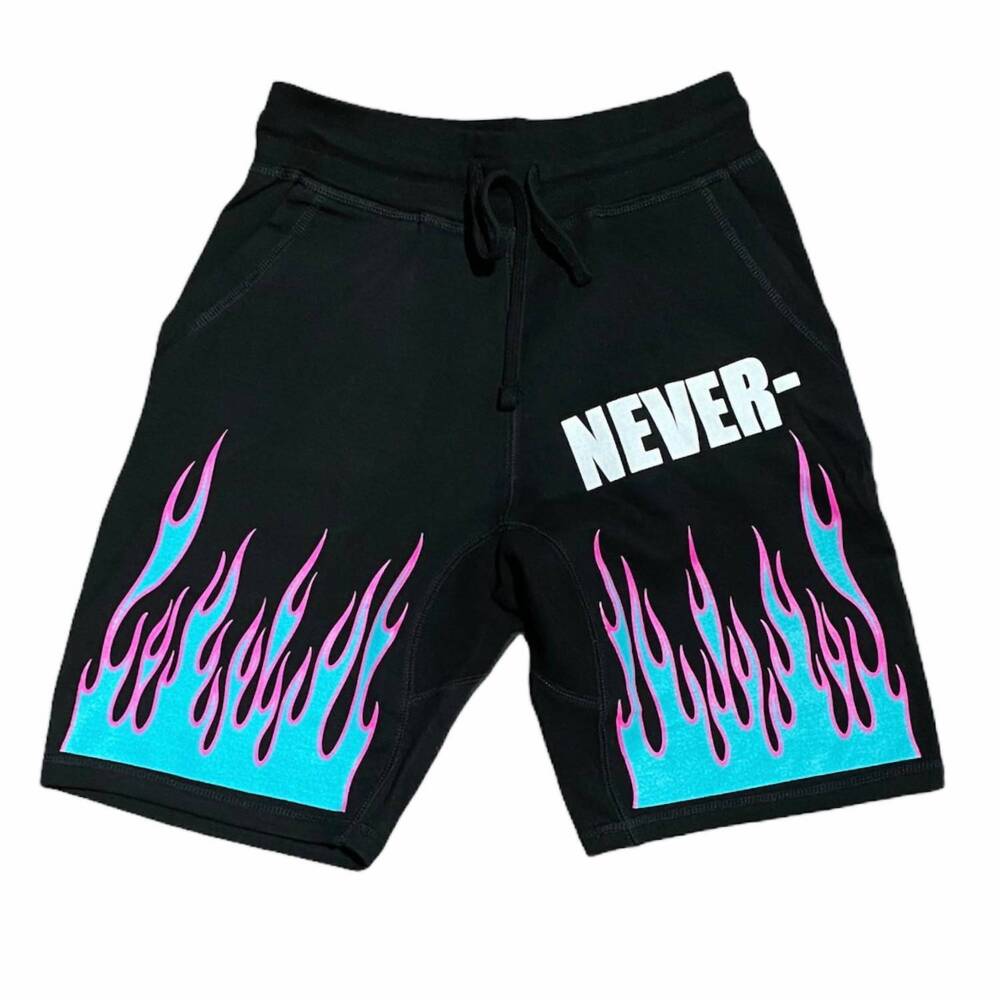 NEW NEVER BROKE AGAIN men's never shorts in black